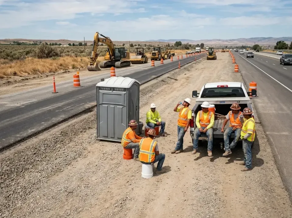 highway-road-construction-crew-007 — frequently asked questions, Porta Potty and Restroom Rentals in Artondale, WA